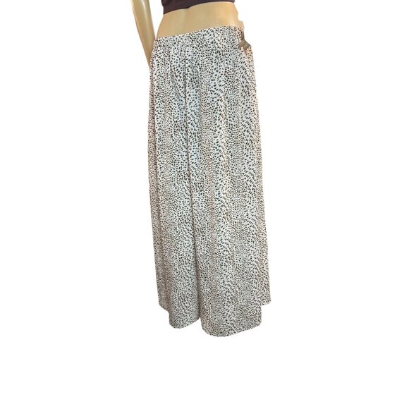 Listicle Wide Leg Lounge Pants in Leopard Print Size Small - Picture 6 of 7